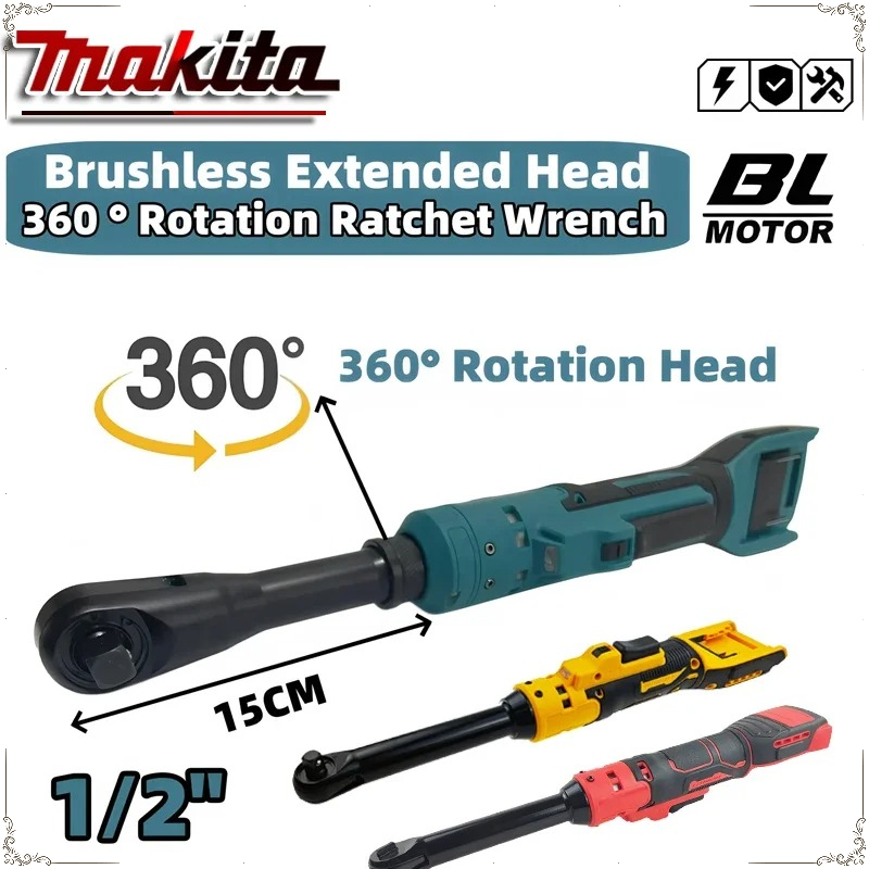 Power Tools Battery Repair - Makita Electric Ratchet Wrench Upgraded Extended