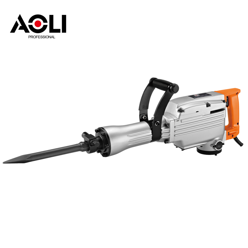 Power Tools In Construction - Electric Breaker Jack Hammer Rock Drill