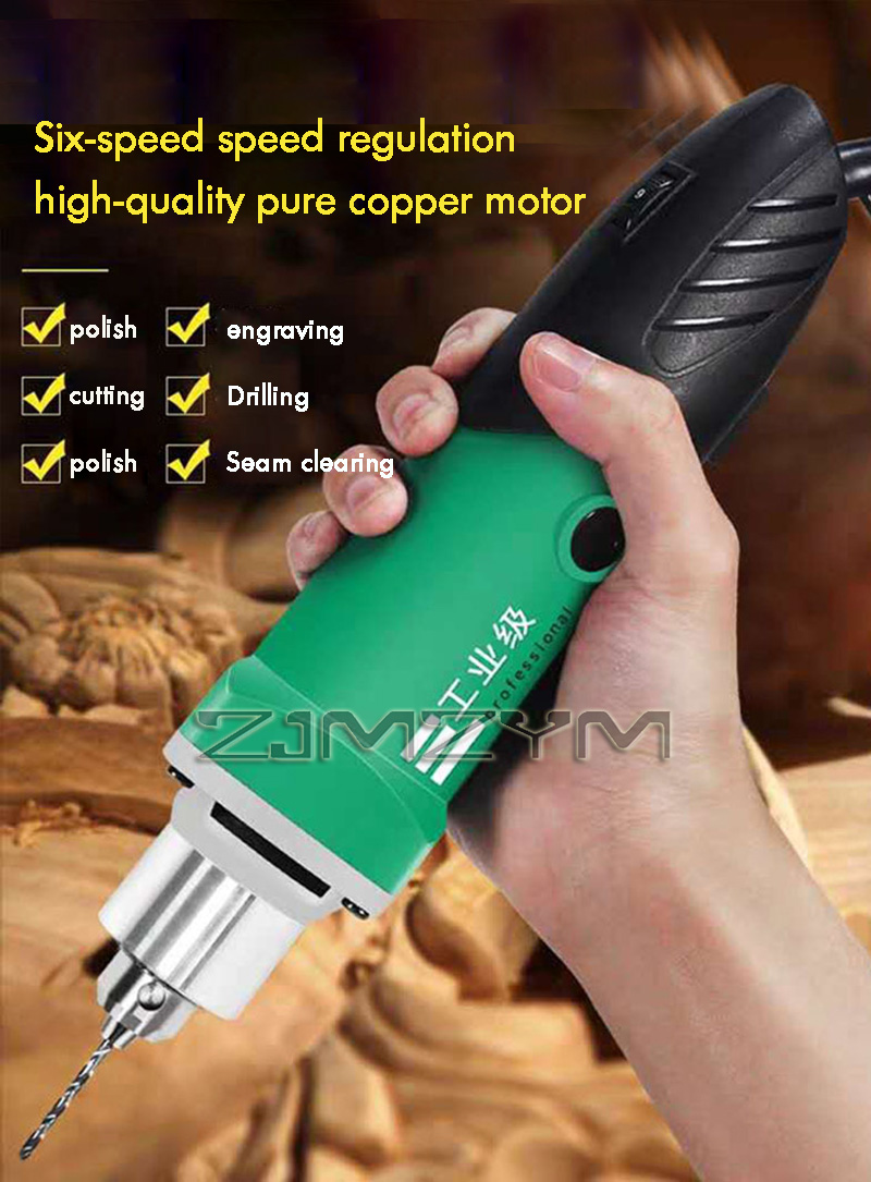 Power Tools Workshop - 6-Position Variable Speed High-Power Engraver Electric