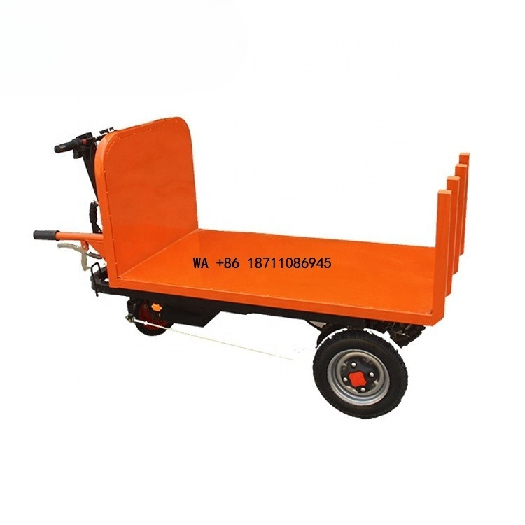 Power Tools In Construction - Dumper Cart Transport Flatbed Trolley Construction