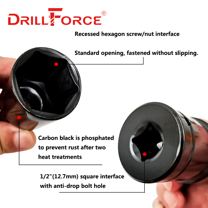 Drillforce 14-32mm Long Wrench - Power Tools Impact Wrench recension och pris