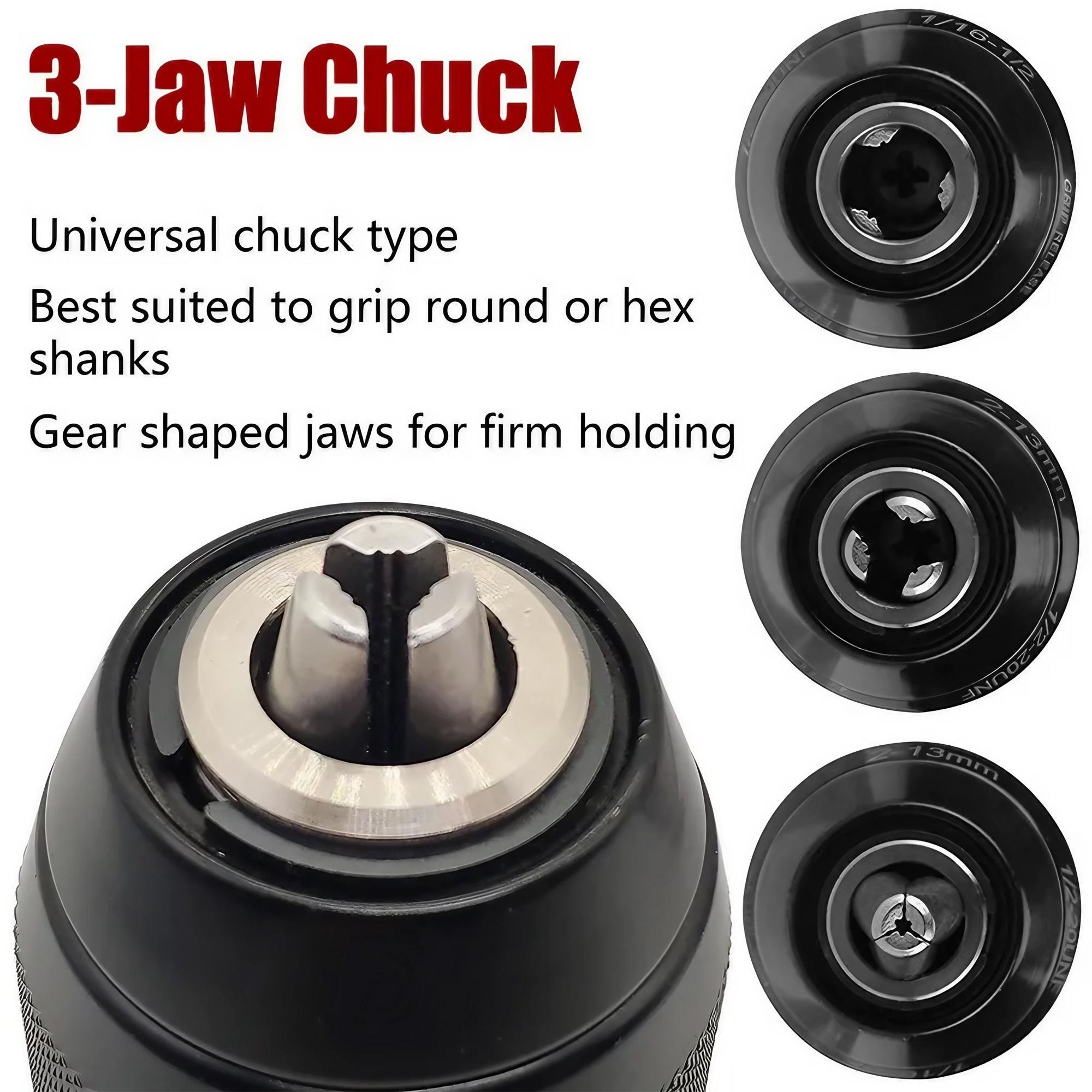 Keyless Drill Chuck Heavy Duty - Power Tools In Construction recension och pris