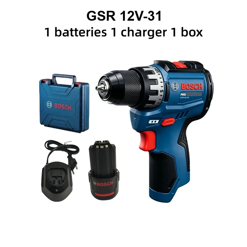 Bosch Professional GSR 12V-31  - Power Tools Workshop recension och pris