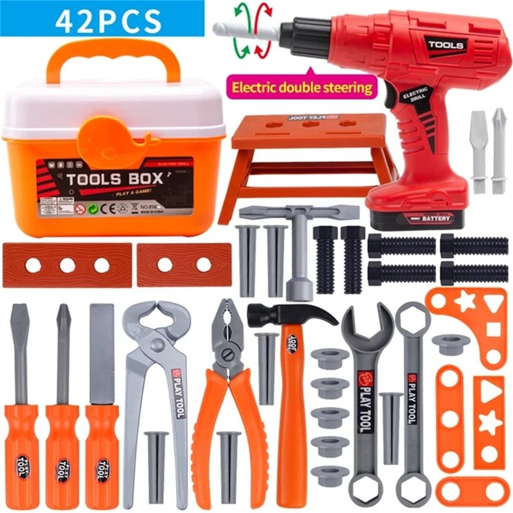 Electric Toy Drill Repair Tool - Power Tools In Construction recension och pris
