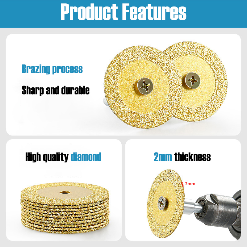 40mm Braze Diamond Saw Blade M - Power Tools Workshop recension och pris