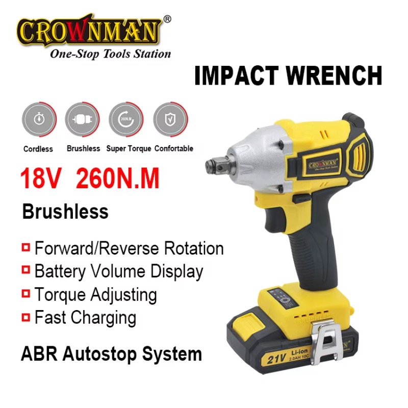 Power Tools Brushless Cordless - Power Tools Impact Wrench recension och pris